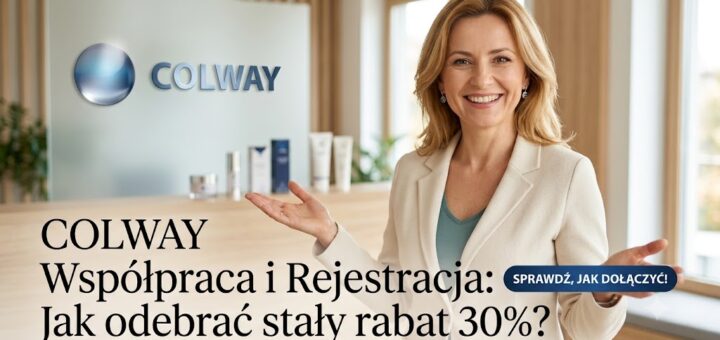 Colway rejestracja - jak uzyskać 30%rabat?