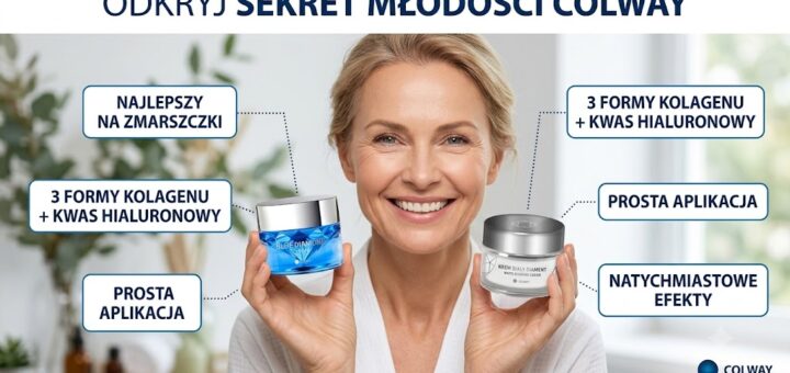 Kremy Colway - przeciwzmarszczkowe produkty z kolagenem rybim